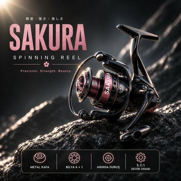 SAKURA FD-770 AL KAFA CNC KOL 6+1 BB | SAKURA | ALESTA | ALESTA