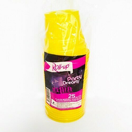 25'Lİ PLASTİK BARDAK SARI 25'Lİ PLASTİK BARDAK SARI