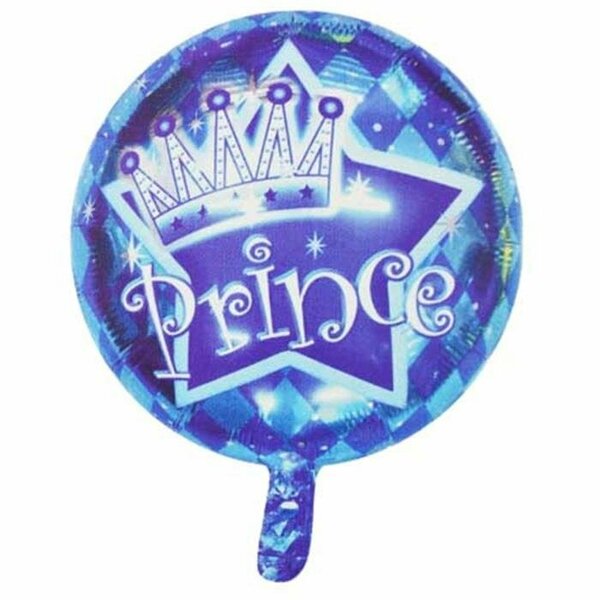 TEKLİ MAVİ PRENS FOLYO BALON