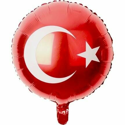 TÜRK BAYRAK FOLYO BALON TÜRK BAYRAK FOLYO BALON
