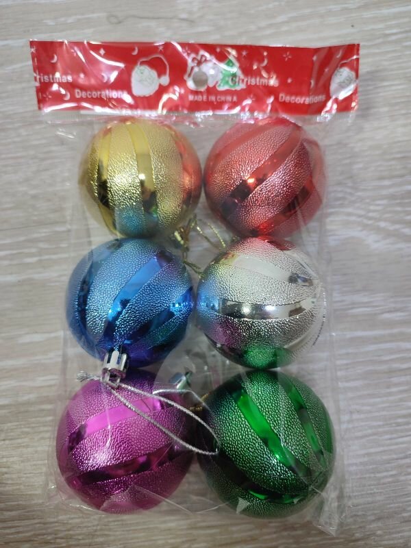 ALM-042 ÇİZGİLİ DESEN 6 CM KARIŞIK RENK TOP 6'LI ALM-042 ÇİZGİLİ DESEN 6 CM KARIŞIK RENK TOP 6'LI