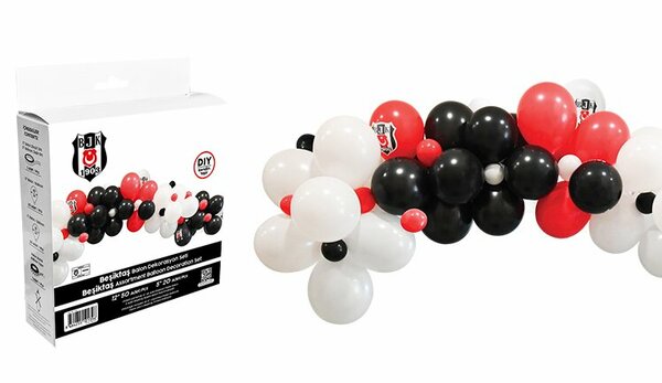 B.E BEŞİKTAŞ ASORTİ BALON DEKORASYON 70'Lİ SET B.E BEŞİKTAŞ ASORTİ BALON DEKORASYON 70'Lİ SET