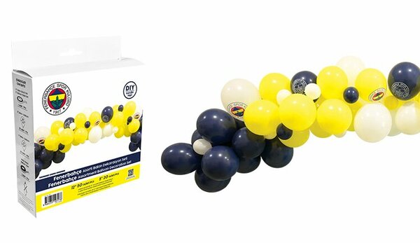 B.E FENERBAHÇE ASORTİ BALON DEKORASYON 70'Lİ SET B.E FENERBAHÇE ASORTİ BALON DEKORASYON 70'Lİ SET