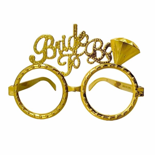 ALM-2412-020 İTHAL GÖZLÜK BRİDE TO BE  GOLD