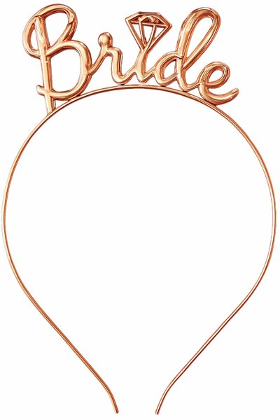 ALM-2412-022 İTHAL TAÇ BRİDE ROZE GOLD