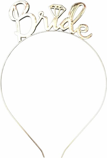 ALM-2412-022 İTHAL TAÇ BRİDE  GOLD