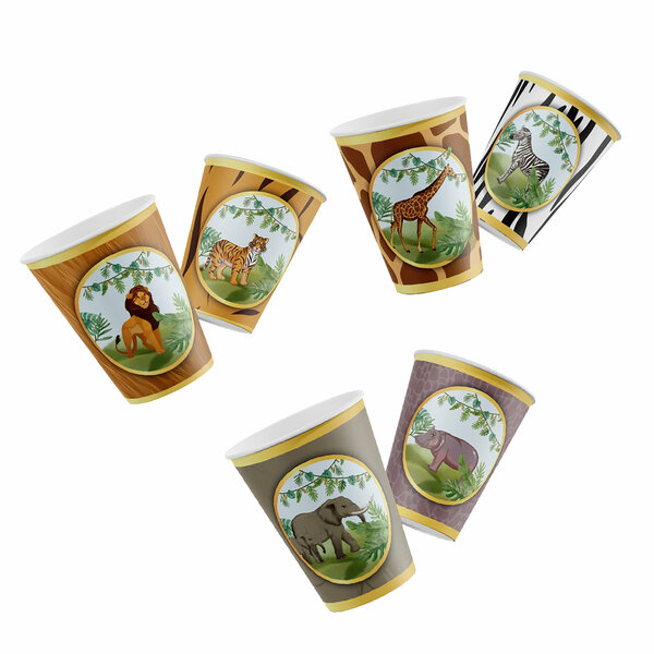 8Lİ KARTON BARDAK YENİ SAFARİ 8Lİ KARTON BARDAK YENİ SAFARİ