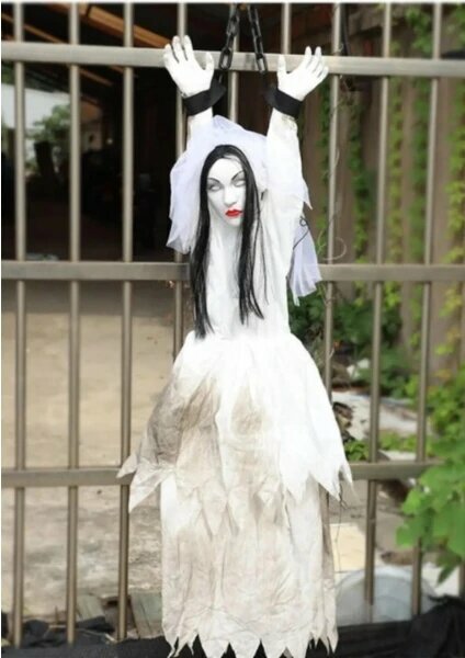 ALM2505-039 HALLOWEEN BÜYÜK GELİN MASKOT IŞIK+SES+HAREKET