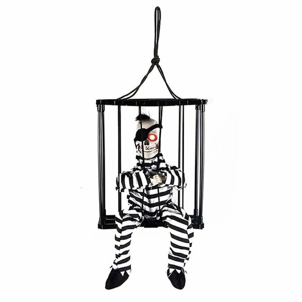 ALM2505-046 HALLOWEEN MAHKUM KURU KAFA TEK GÖZ IŞIK+SES+HAREKET