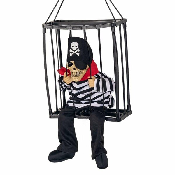 ALM2505-047 HALLOWEEN MAHKUM KURU KORSAN TEK GÖZ IŞIK+SES+HAREKET