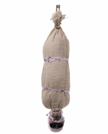 ALM-2505-24 HALLOWEEN MUMYA KURU KAFA 50 CM IŞIK+SES+HAREKET