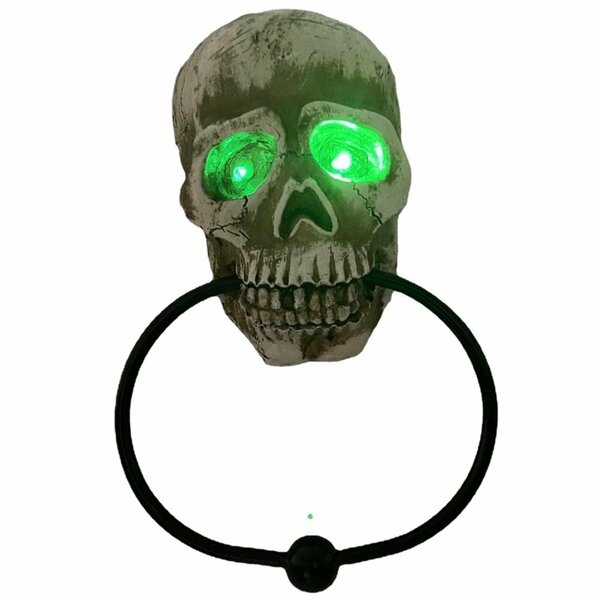 ALM-2505-29 HALLOWEEN İSKELETLİ KAPI TOKMAĞI IŞIK+SES