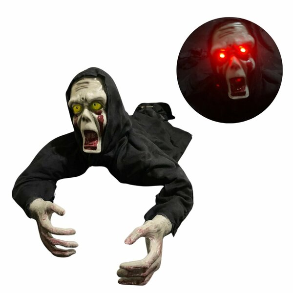 ALM-2505-12 HALLOWEEN ASKILI ZOMBİ 120 CM IŞIK+SES+HAREKET