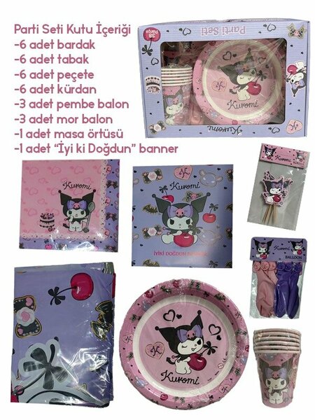 PEMBE KUROMİ KUTU SET PEMBE KUROMİ KUTU SET