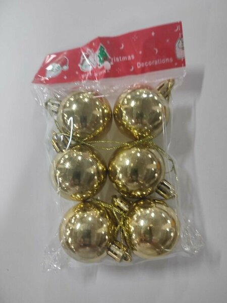 ENG105 - 4 CM TOP GOLD 6'LI ENG105 - 4 CM TOP GOLD 6'LI