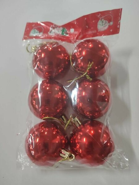 ENG106 - 5 CM TOP KIRMIZI 6'LI ENG106 - 5 CM TOP KIRMIZI 6'LI