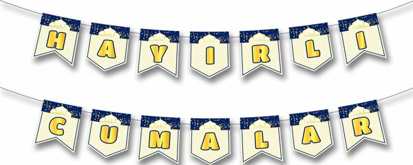 ZİKZAK BANNER HAYIRLI CUMALAR ZİKZAK BANNER HAYIRLI CUMALAR
