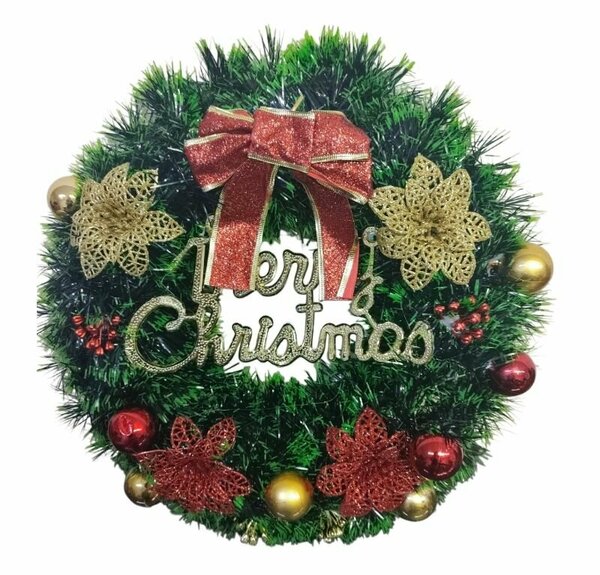 ENG-F ÇELENK MERRY CHRISTMAS 38CM ENG-F ÇELENK MERRY CHRISTMAS 38CM