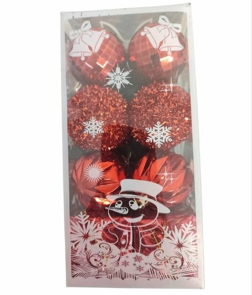 ENG144- LÜX KUTULU TOP KIRMIZI 12'Lİ