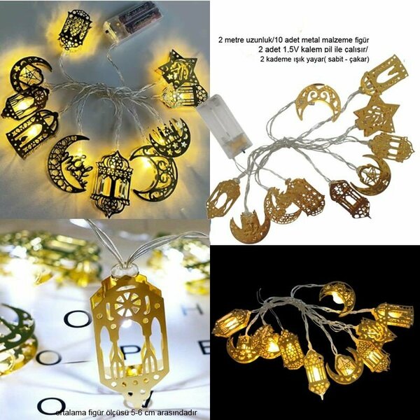 RAMAZAN KUTULU METAL LED KARIŞIK (04) RAMAZAN KUTULU METAL LED KARIŞIK (04)