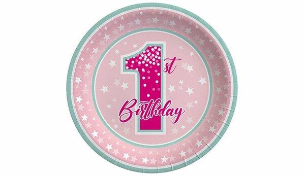 FIRST BIRTHDAY STARS GİRL TABAK 1 YAŞ FIRST BIRTHDAY STARS GİRL TABAK 1 YAŞ