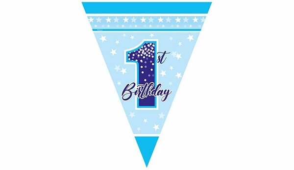 FIRST BIRTHDAY STARS BOY BAYRAK SET (2,90m) FIRST BIRTHDAY STARS BOY BAYRAK SET (2,90m)
