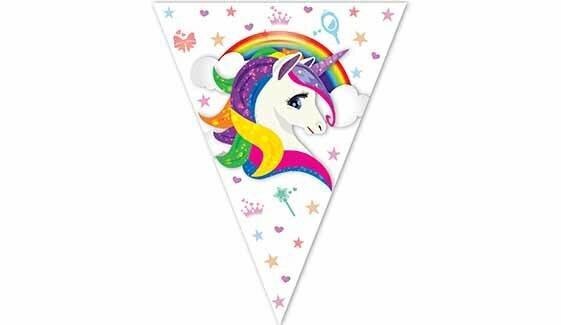 B.E. LİSANSLI RAINBOW UNICORN BAYRAK SET B.E. LİSANSLI RAINBOW UNICORN BAYRAK SET
