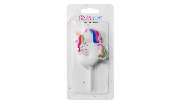 B.E RAKAM 5 UNICORN ŞEKİLLİ MUM B.E RAKAM 5 UNICORN ŞEKİLLİ MUM