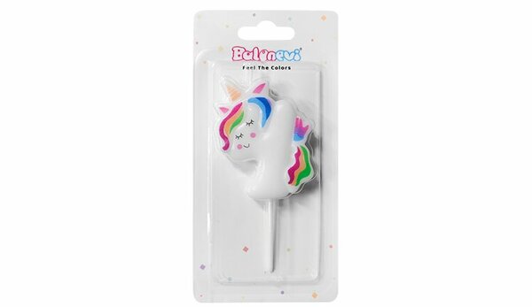 B.E RAKAM 4 UNICORN ŞEKİLLİ MUM B.E RAKAM 4 UNICORN ŞEKİLLİ MUM