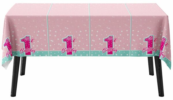 FIRST BIRTHDAY STARS GİRL MASA ÖRTÜSÜ FIRST BIRTHDAY STARS GİRL MASA ÖRTÜSÜ