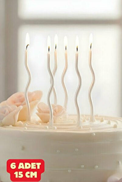 İTHAL 15 CM KIVRIMLI SEDEF MUM(51297-1W) İTHAL 15 CM KIVRIMLI SEDEF MUM(51297-1W)