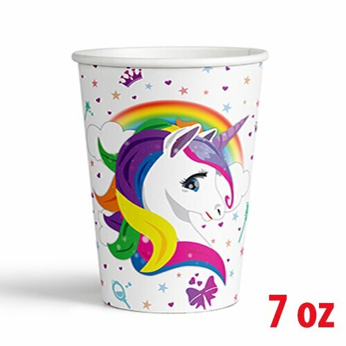 7 OZ KARTON BARDAK BEYAZ UNİCORN 8'Lİ 7 OZ KARTON BARDAK BEYAZ UNİCORN 8'Lİ