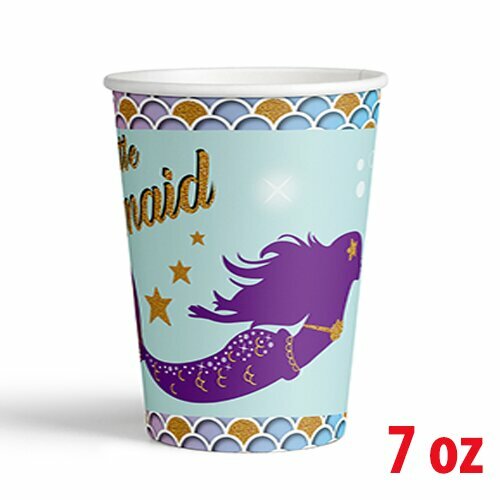7 OZ KARTON BARDAK DENİZ KIZI 8'Lİ 7 OZ KARTON BARDAK DENİZ KIZI 8'Lİ