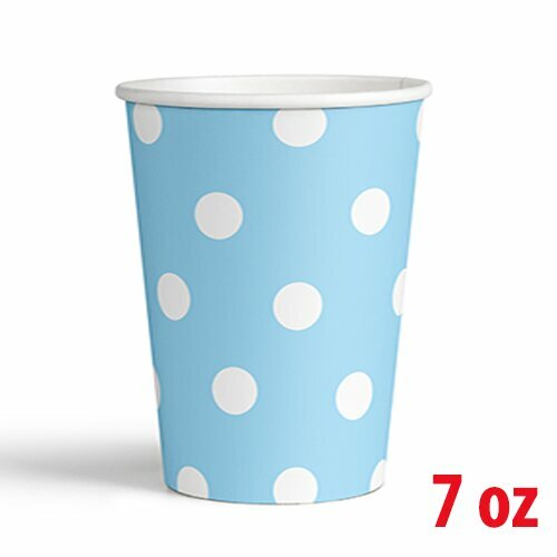 7 OZ KARTON BARDAK MAVİ PUANTİYE 8'Lİ 7 OZ KARTON BARDAK MAVİ PUANTİYE 8'Lİ