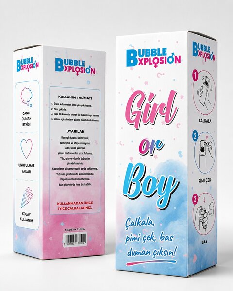 CİNSİYET TÜP PEMBE 300 ML CİNSİYET TÜP PEMBE 300 ML