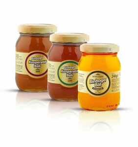 Binboğa Bal 3’lü Karışık Paket (Çiçek, Çam, Keven & Kekik) – 240g