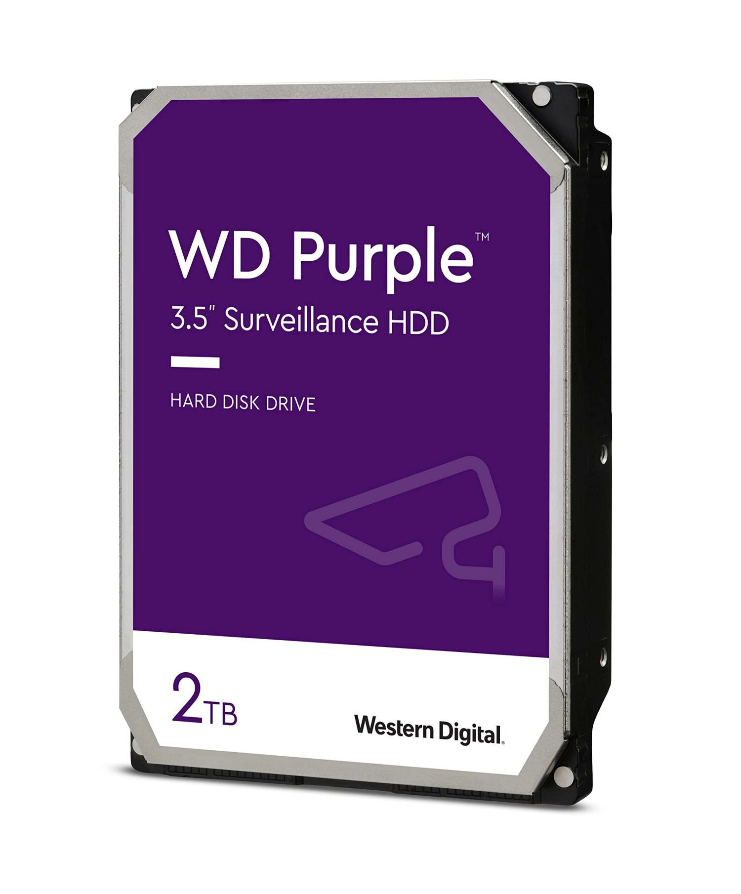 HDD 2 TB 3.5 WD INTELLIPOWER SATA 64MB PURPLE WD20