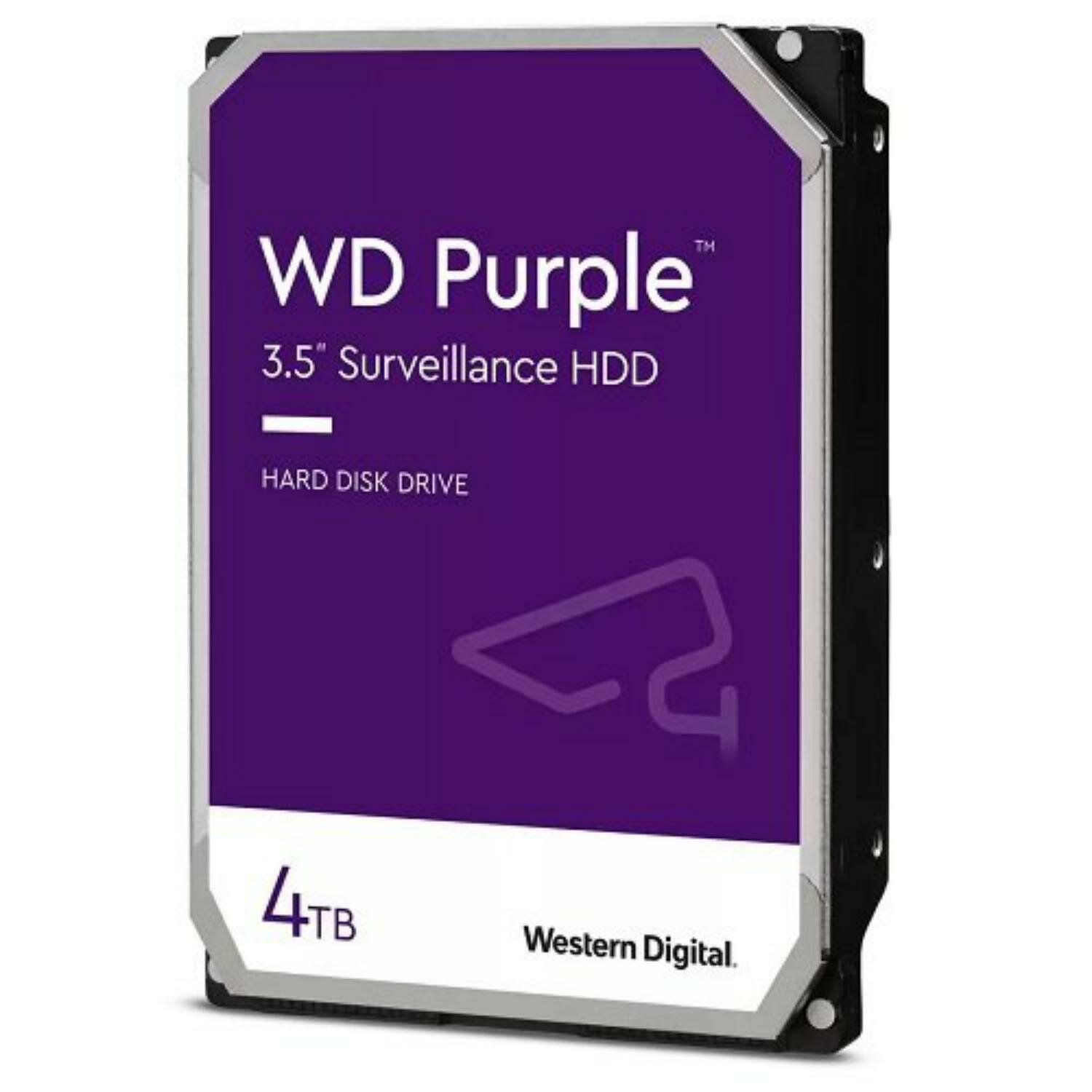 HDD 4 TB 3.5 WD INTELLIPOWER SATA 64MB PURPLE WD40
