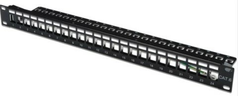 OJC CAT6 UTP 24 Port Patch Panel Boş