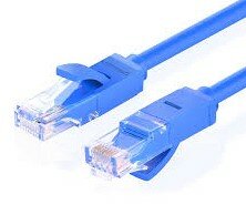 OJC CAT6 UTP LSZH PatchCord 0,3 Metre Mavi
