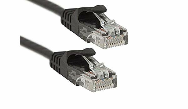 OJC CAT6 UTP LSZH PatchCord 1,0 Metre Siyah