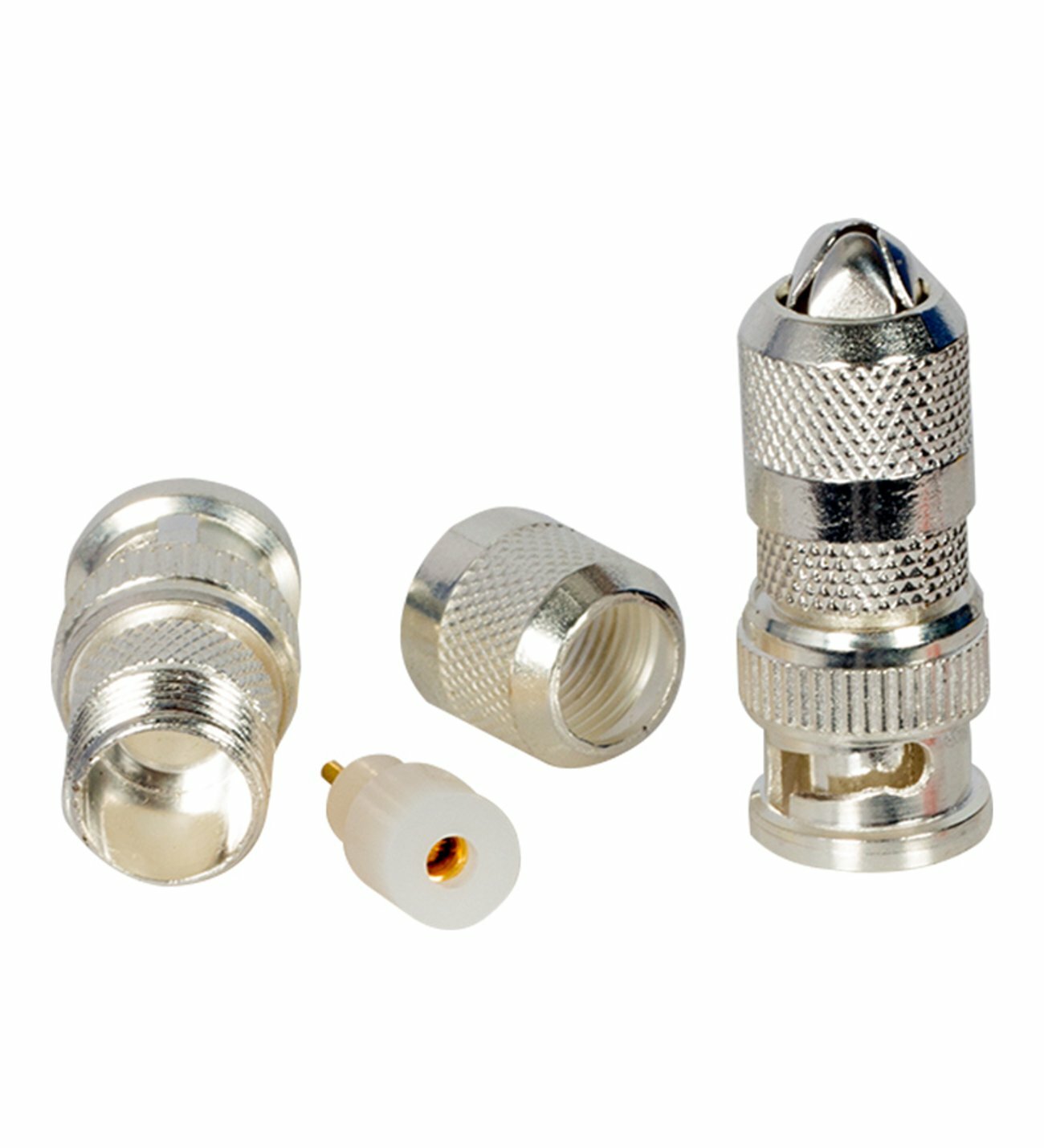 Tunex BNC Jack Metal (Gümüş)
