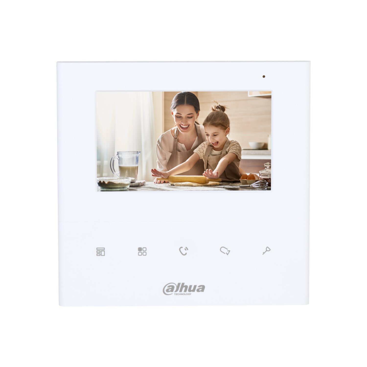 DH-VTH1010J - Beyaz - Analog Indoor Monitor 4,3"