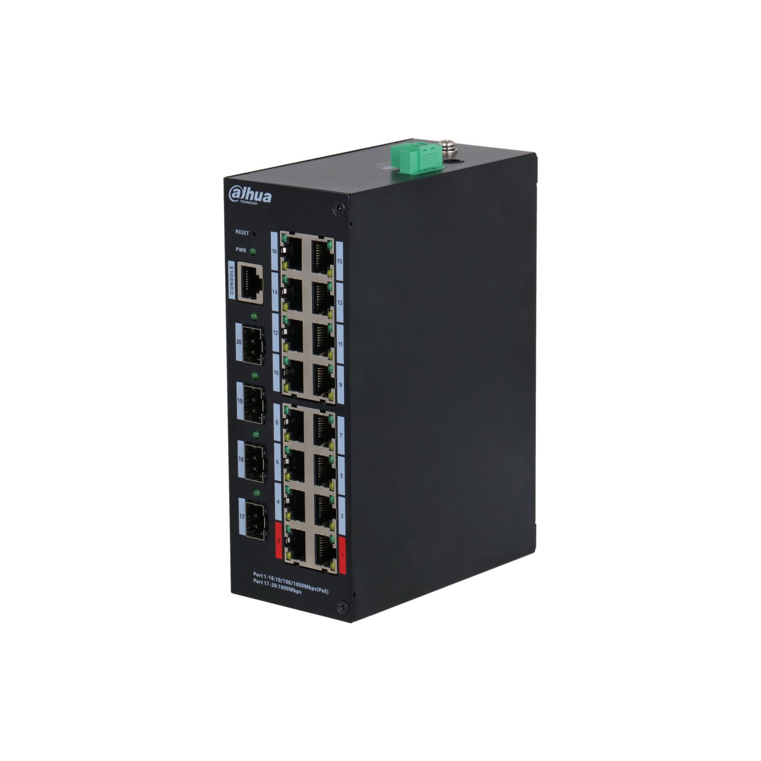 DH-HS4420-16GT-190 - 20-Port Yönetilebilir Gigabit Switch 16-Port PoE