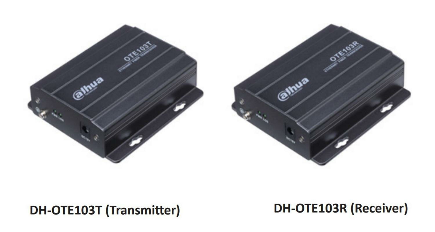 DH-OTE103R - Ethernet Optical Transceiver (Receiver)