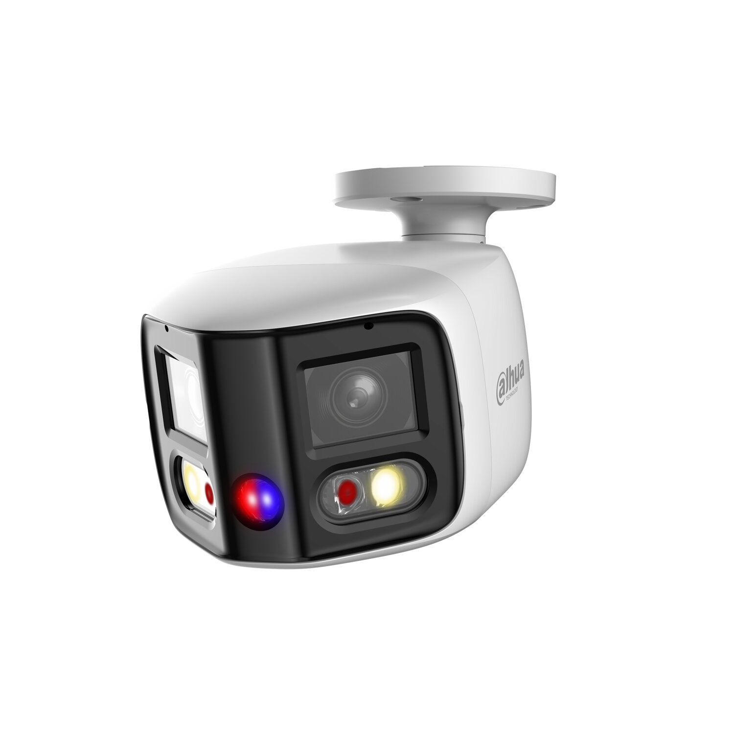 IPC-PFW3849S-A180-AS-PV 2x4MP TiOC Duo Splicing Fixed-focal Bullet WizSense Network Camera