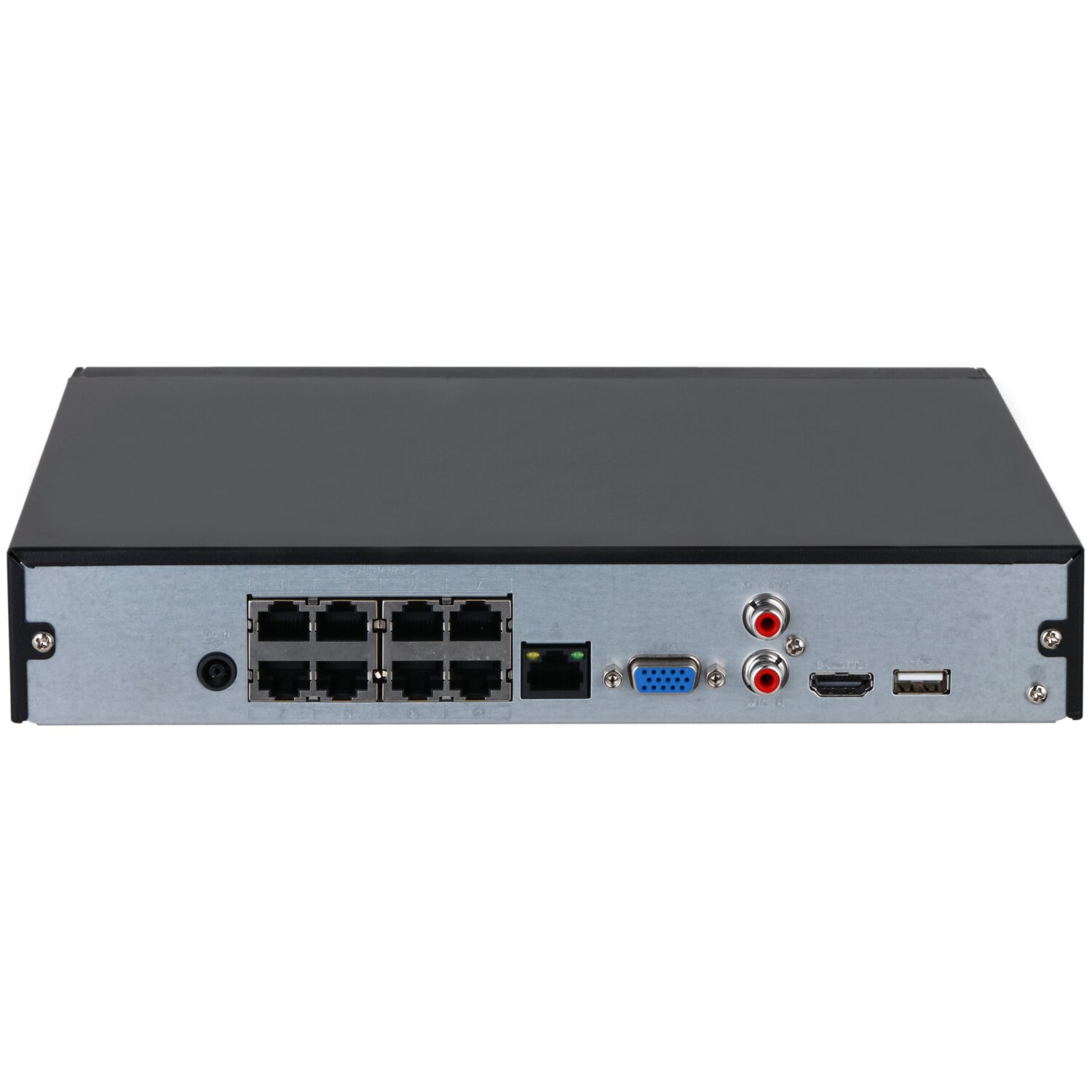 DH-NVR2108HS-8P-4KS3 - 8CH Compact 1U 8PoE 1HDD Lite Network Video Recorder