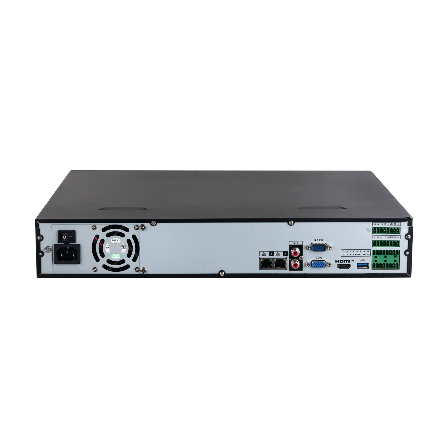 DH-NVR4432-EI - 32CH 1.5U 4HDDs WizSense Network Video Recorder