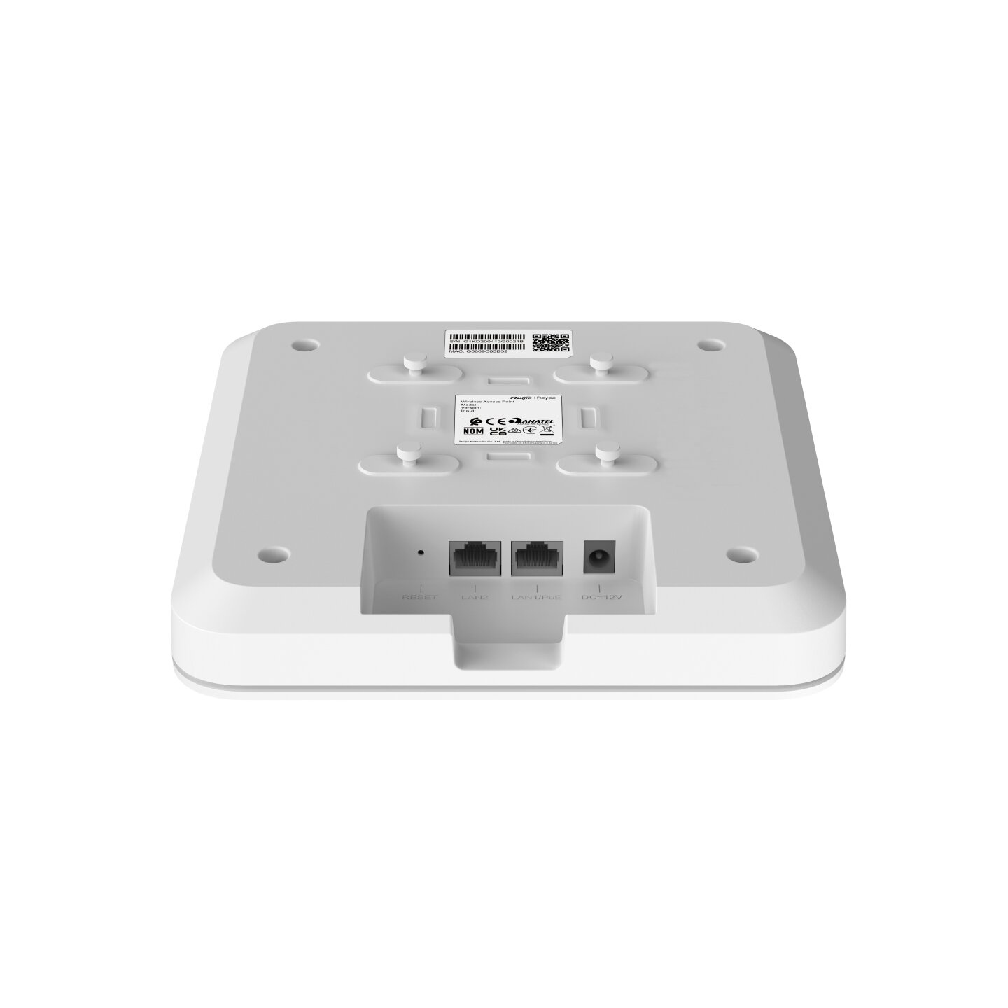 Ruijie Reyee RG-RAP2200(F) 2.4Ghz/5Ghz 867+400Mbps 2x10/100 Port Indoor PoE Tavan Tipi Access Point