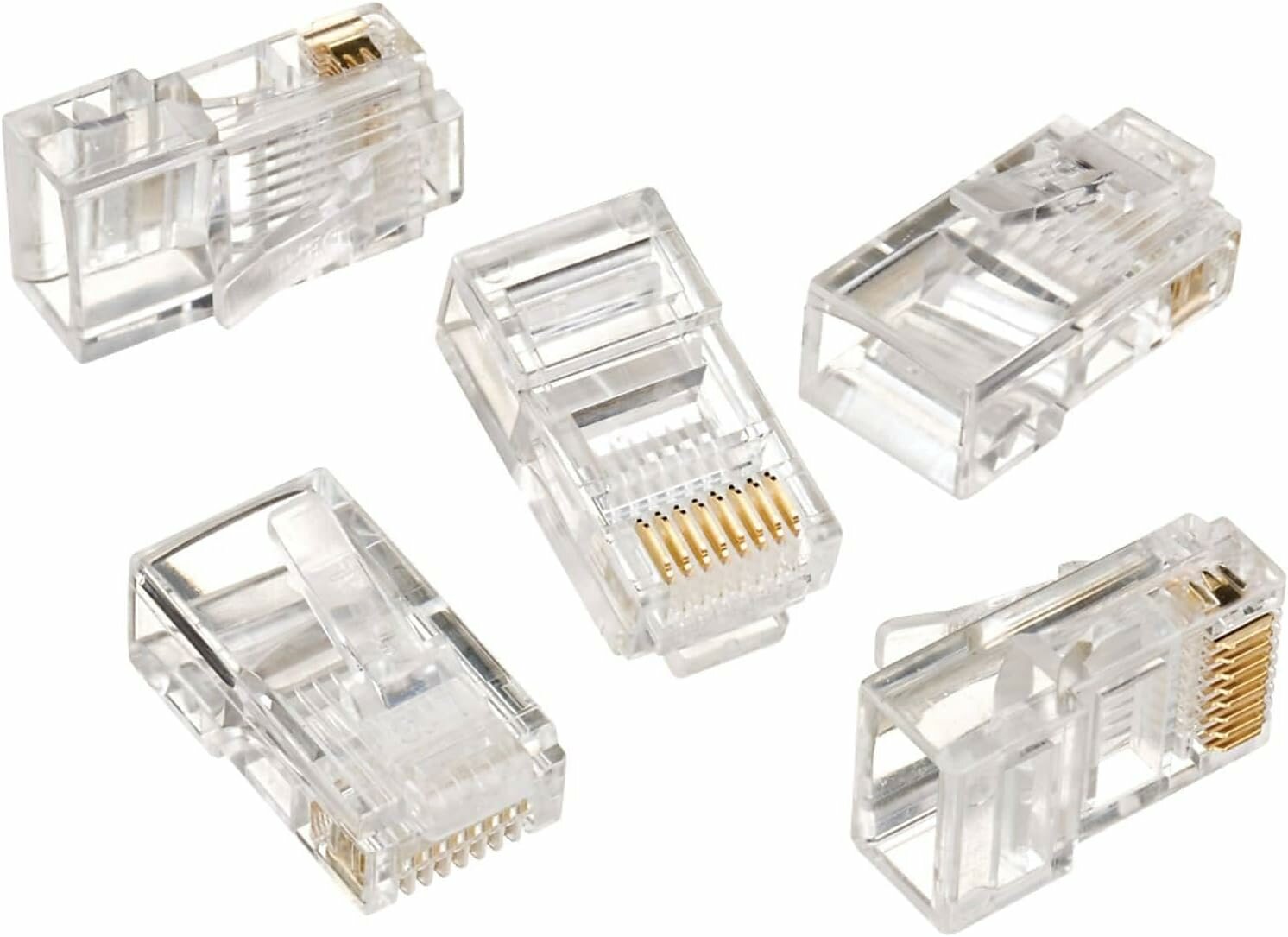 Reçber CAT 5E FTP RJ-45 8P8C Modüler Plug RJ-45 Jack